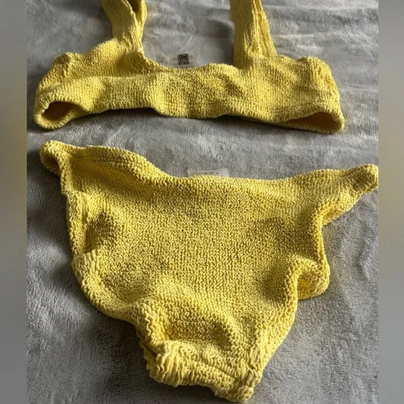 Hunza G Juno Bikini (OneSize) Yellow, Excellent Condition! - Picture 10 of 15